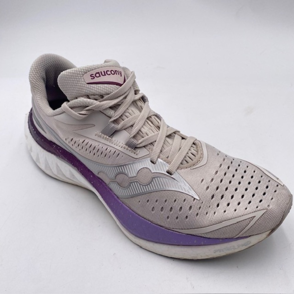 Saucony Endorphin Speed 4 Running Shoes Womens 8.5 Gray Purple S10940-210